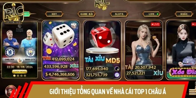 Giới thiệu tổng quan về nhà cái uy tín nhất 2025