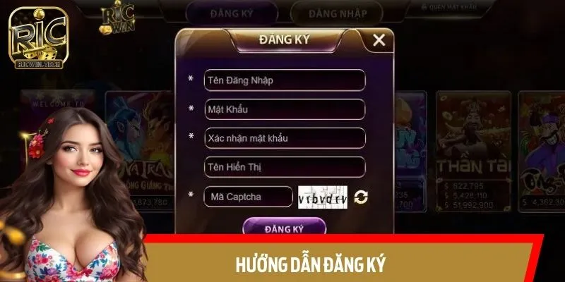 Hướng Dẫn Đăng Ký RICWIN: 3 Bước Thần Tốc Thành Hội Viên VIP