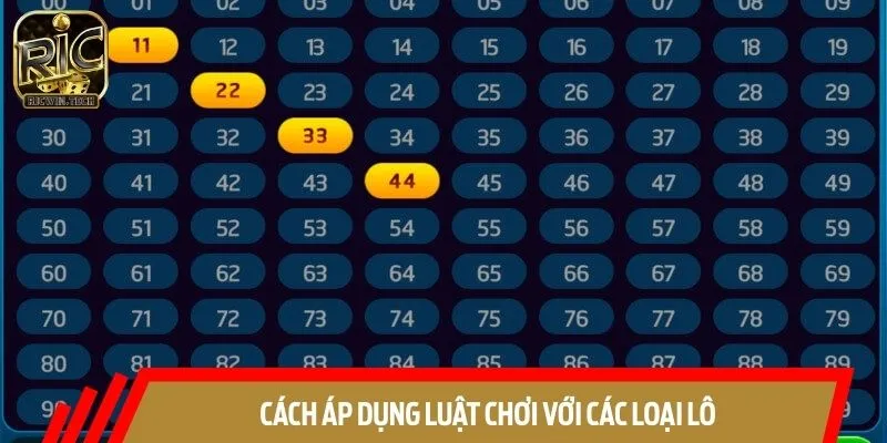 Thành viên cần hiểu rõ về các loại lô và cách tính thưởng