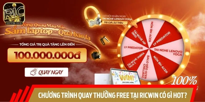 Khuyến mãi quay thưởng free được người chơi săn đón